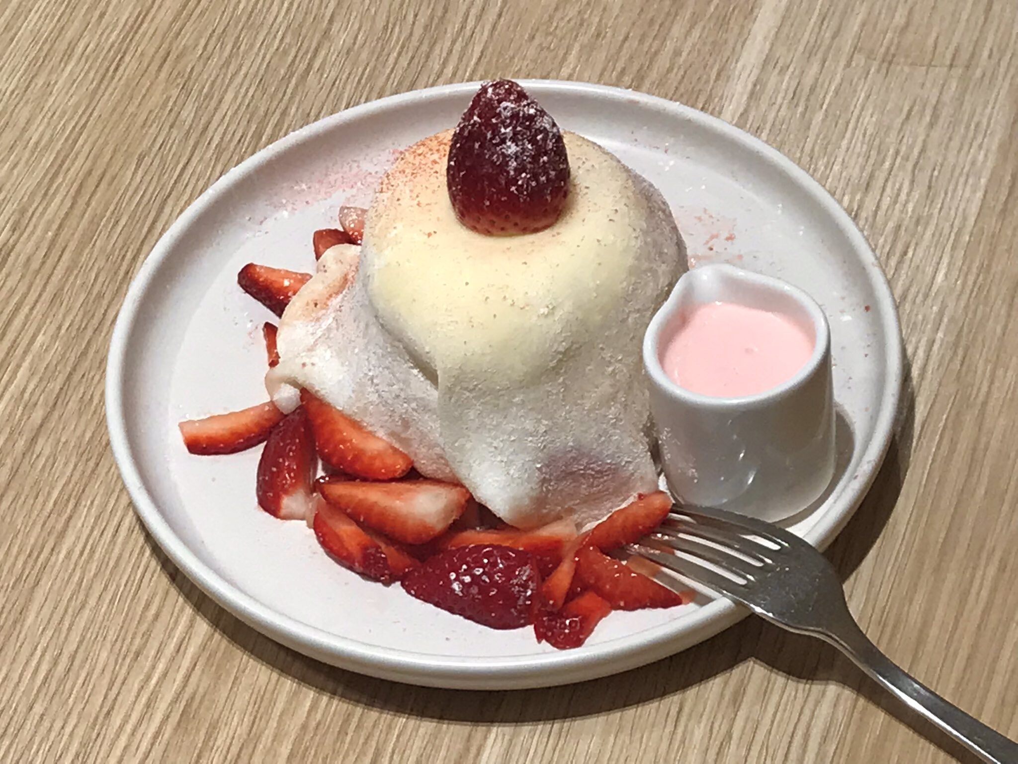 Japanese souffle pancakes